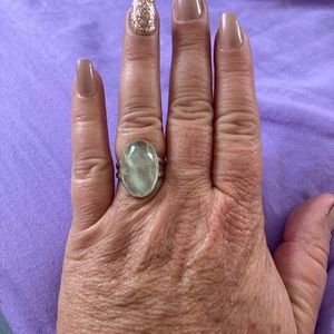 Sterling Silver moonstone ring